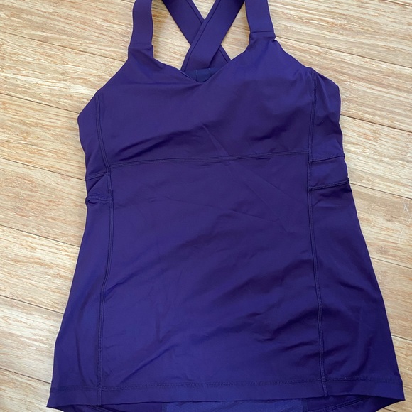Lululemon Push ur limits built-in bra tank top 10 - Picture 3 of 7